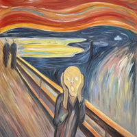 Le Cri (Skriket) par Edvard Munch - Tableau reproduction