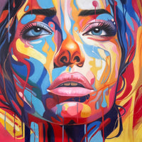 Peinture pop art Beauté Abstraite