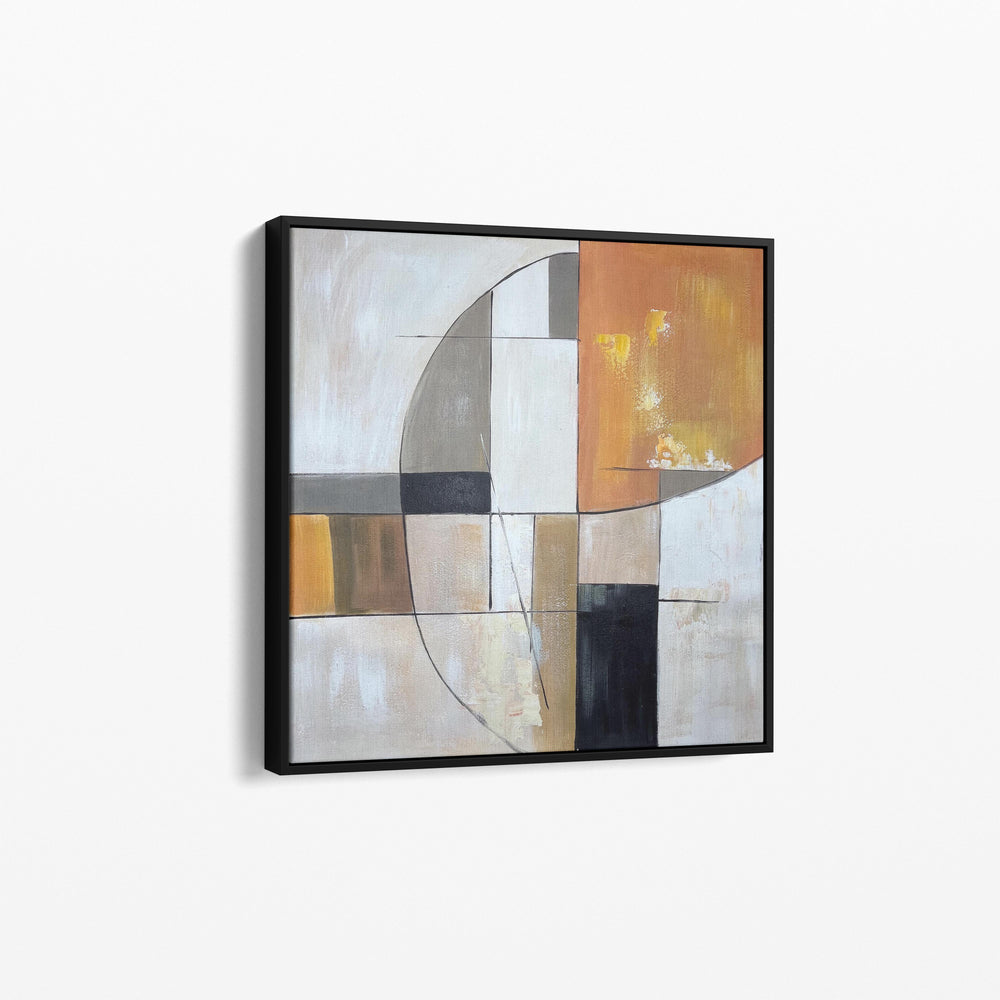 Abstract Autumn Canvas Painting
