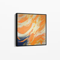 Abstract Sunset abstract painting