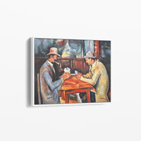 Les Joueurs de Cartes par Paul Cézanne - Reproduction de Peinture à l'Huile
