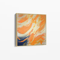 Abstract Sunset abstract painting