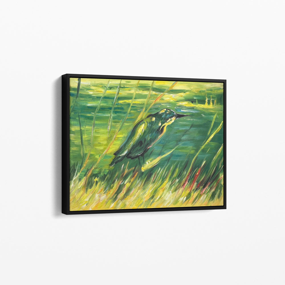 Le Martin-pêcheur par Vincent van Gogh - Reproduction de Peinture à l'Huile
