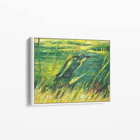 Le Martin-pêcheur par Vincent van Gogh - Reproduction de Peinture à l'Huile