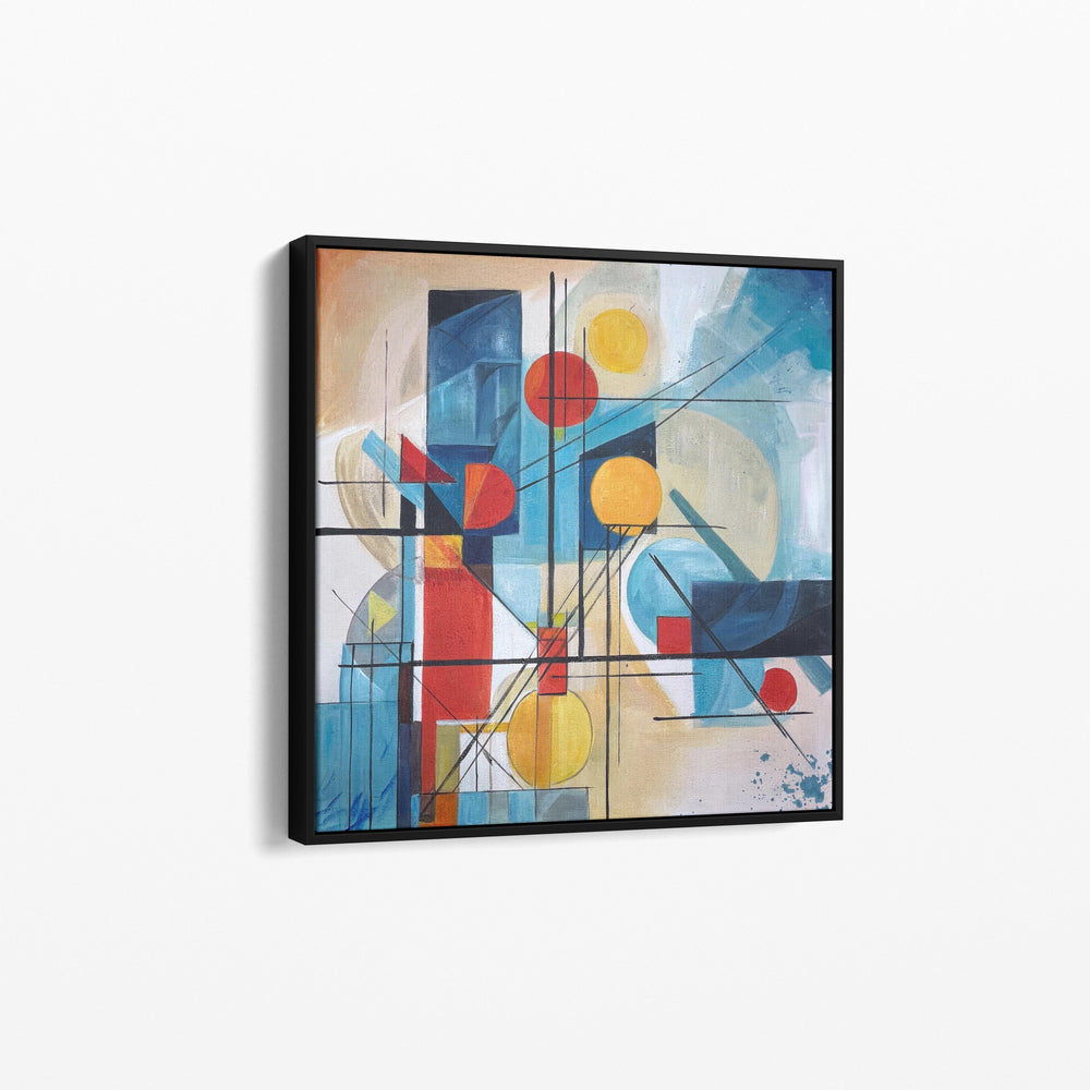 Fireworks Modern Abstract Painting