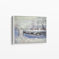 La Pie par Claude Monet - Reproduction de Peinture à l'Huile