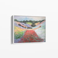 Champ de Coquelicots par Claude Monet - Peinture à l'huile