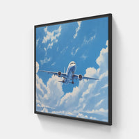 Aviation Fusion-Canvas-artwall-20x20 cm-Unframe-Artwall