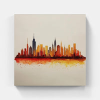 Captivating Cityscape Skyline-Canvas-artwall-Artwall