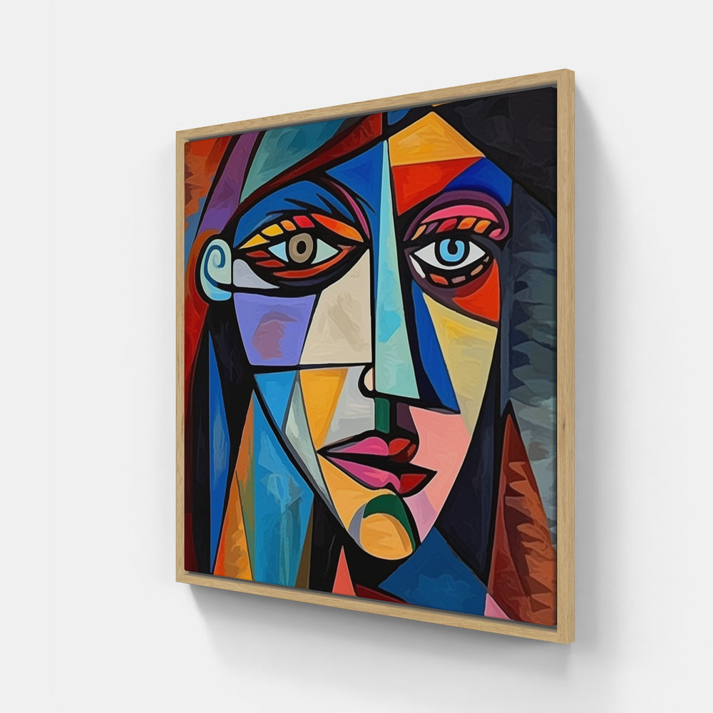 Picasso's Dream-Canvas-artwall-20x20 cm-Wood-Artwall