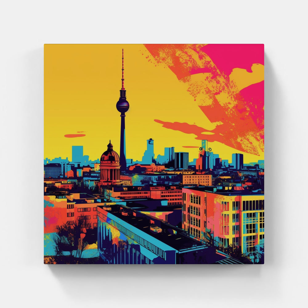 Berlin Dynamic Cityscape-Canvas-artwall-Artwall