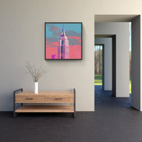 Stellar Skyline: NY-Canvas-artwall-Artwall