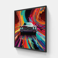 Car-inspired Canva-Canvas-artwall-20x20 cm-Black-Artwall