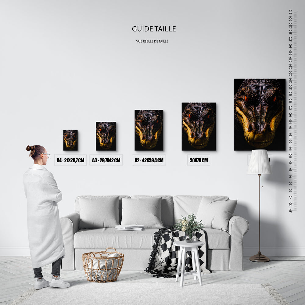 Le tableau, vue guide_taille.