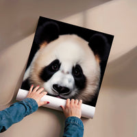 L'impression présentée en poster, sans encadrement, sur un mur neutre.
