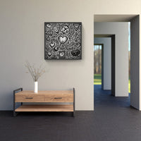 Doodle in doodle-Canvas-artwall-Artwall