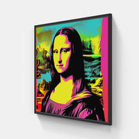 Mona Art-Canvas-artwall-20x20 cm-Black-Artwall