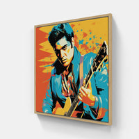 Elvis Presley Rock-Canvas-artwall-Artwall