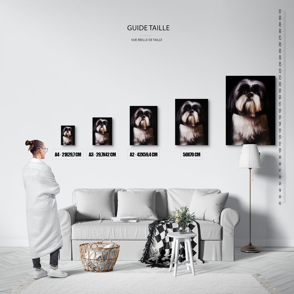 Le tableau, vue guide_taille.