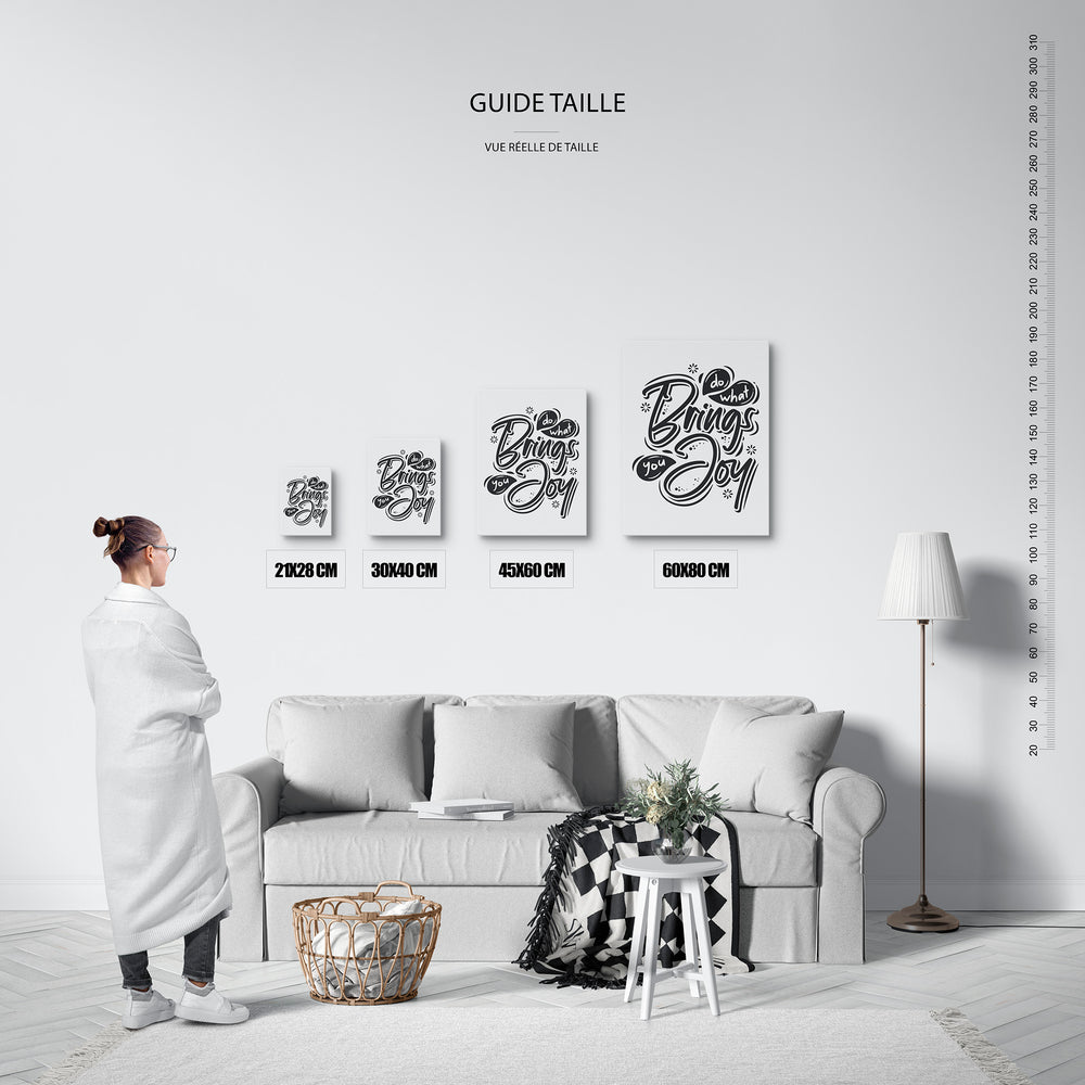 Le tableau, vue guide_taille.