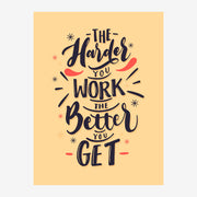 Affiche Citation Motivante Le Travail Paie