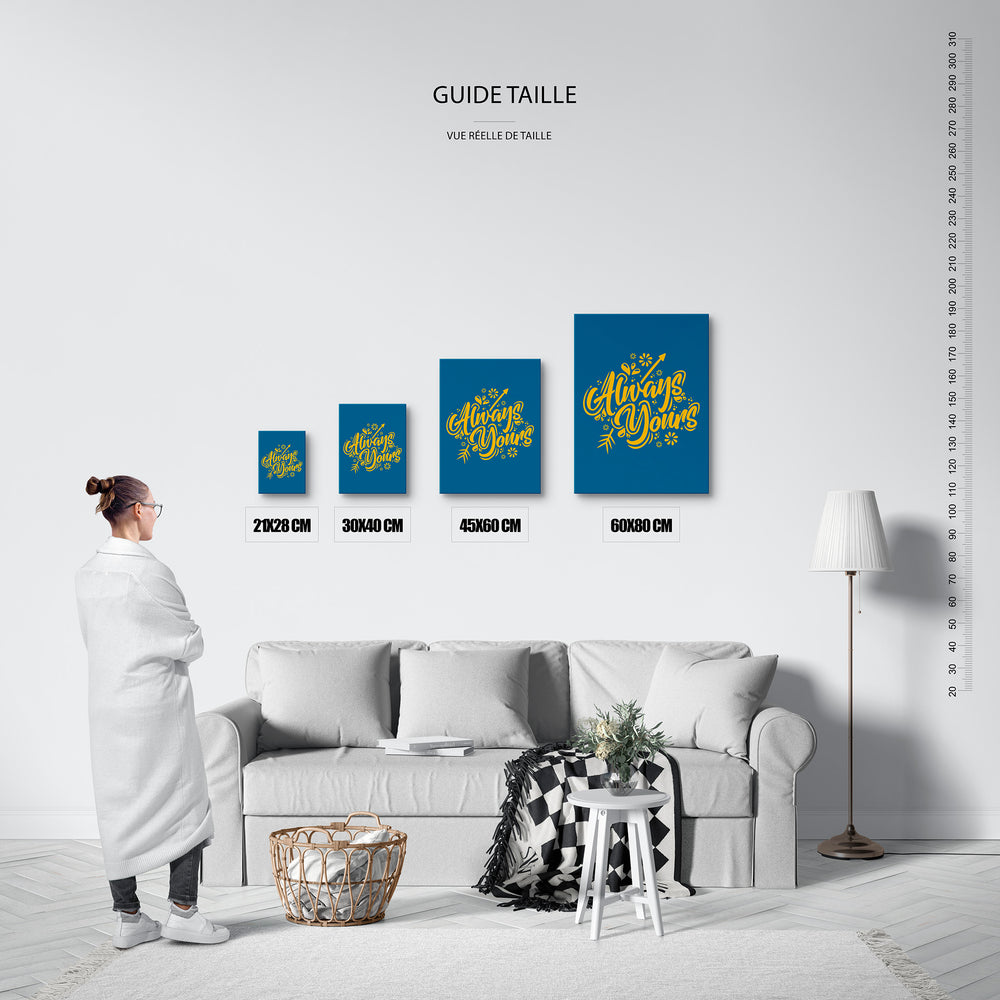 Le tableau, vue guide_taille.