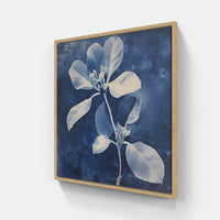 Enigmatic Cyanotype Chronicles-Canvas-artwall-Artwall