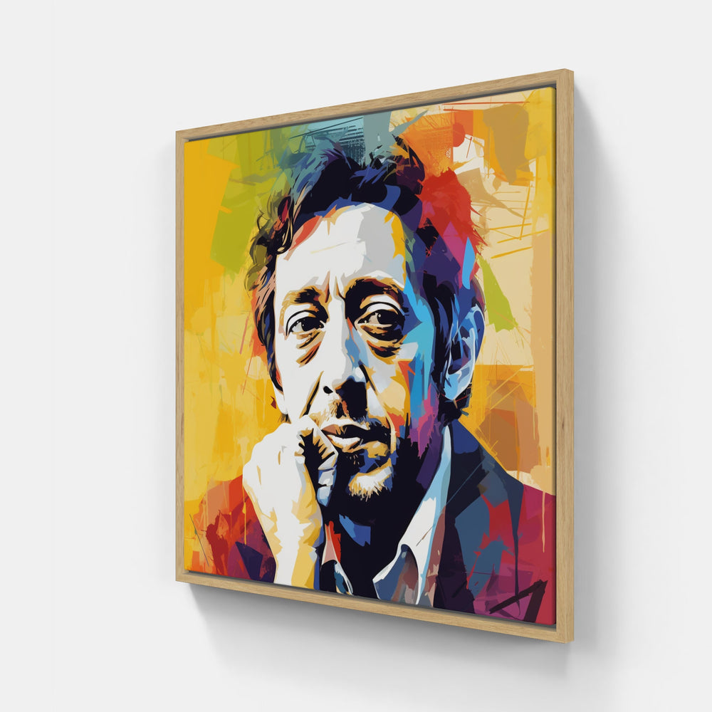 Gainsbourg Style-Canvas-artwall-Artwall
