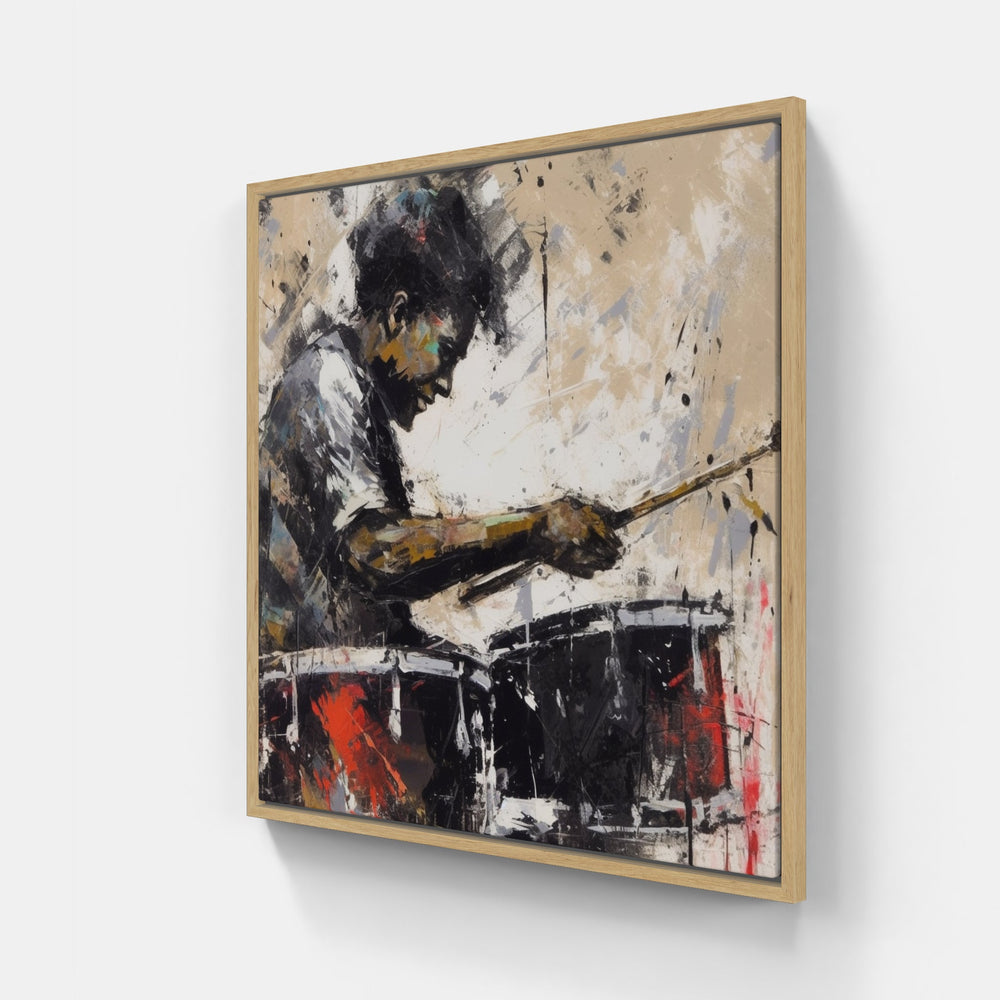 Dazzling Drum Cadence-Canvas-artwall-Artwall