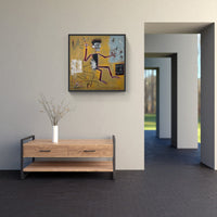 Urban Basquiat Vibe-Canvas-artwall-Artwall