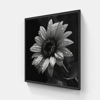 Noir Artistry Abounds-Canvas-artwall-40x40 cm-Black-Artwall