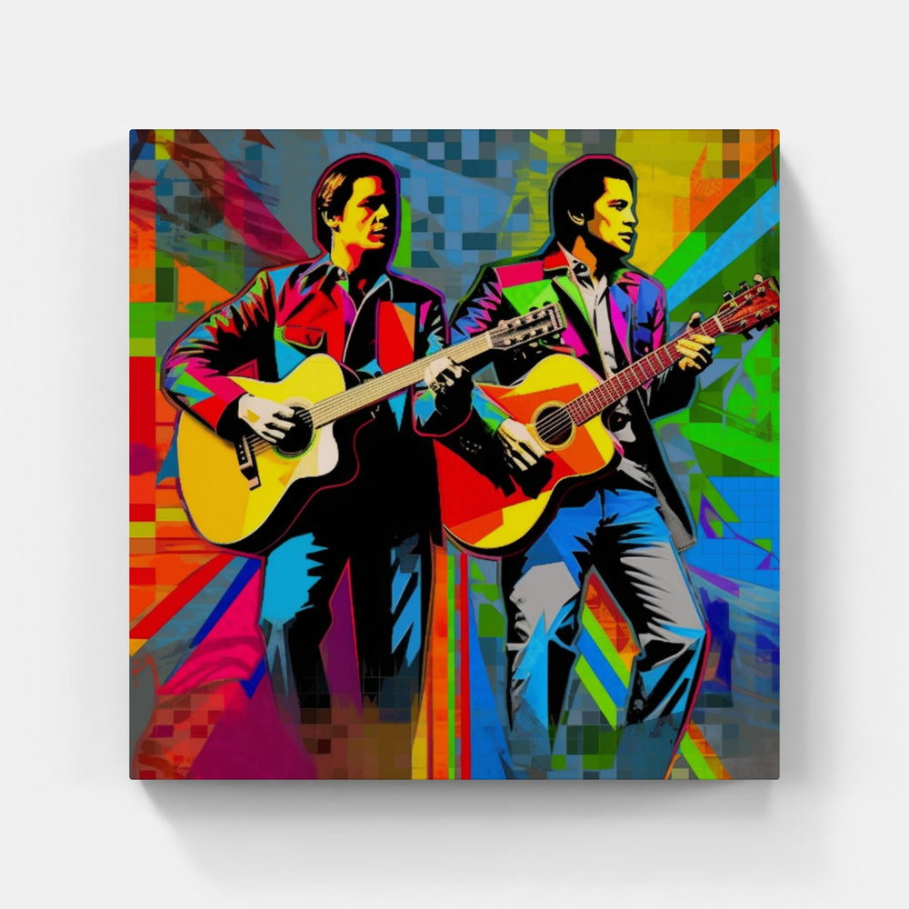 Serenading Guitar Spirit-Canvas-artwall-Artwall