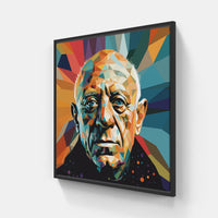 Picasso Pop-Canvas-artwall-20x20 cm-Black-Artwall