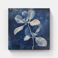 Enigmatic Cyanotype Chronicles-Canvas-artwall-Artwall