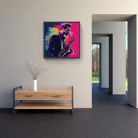 Enchanting Saxophone Melody-Canvas-artwall-Artwall