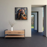 Strong Horse Trot-Canvas-artwall-Artwall