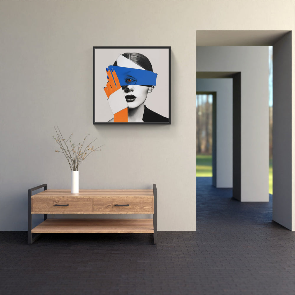 Surreal Collage Fusion-Canvas-artwall-Artwall