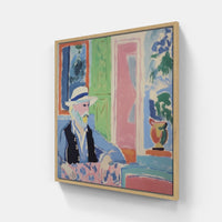 Matisse's Rhythmic Abstractions-Canvas-artwall-20x20 cm-Wood-Artwall