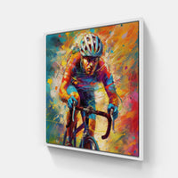 Pedal Paradise-Canvas-artwall-20x20 cm-White-Artwall