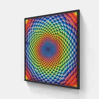 Artistic Mind Games-Canvas-artwall-20x20 cm-Black-Artwall