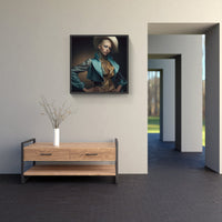 Chic Fashion Serenade Unveiled-Canvas-artwall-Artwall