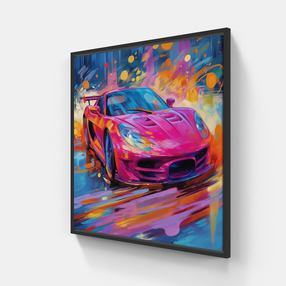 Accelerated Artistry-Canvas-artwall-20x20 cm-Black-Artwall