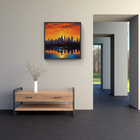 Artistic Skyline Vista-Canvas-artwall-Artwall