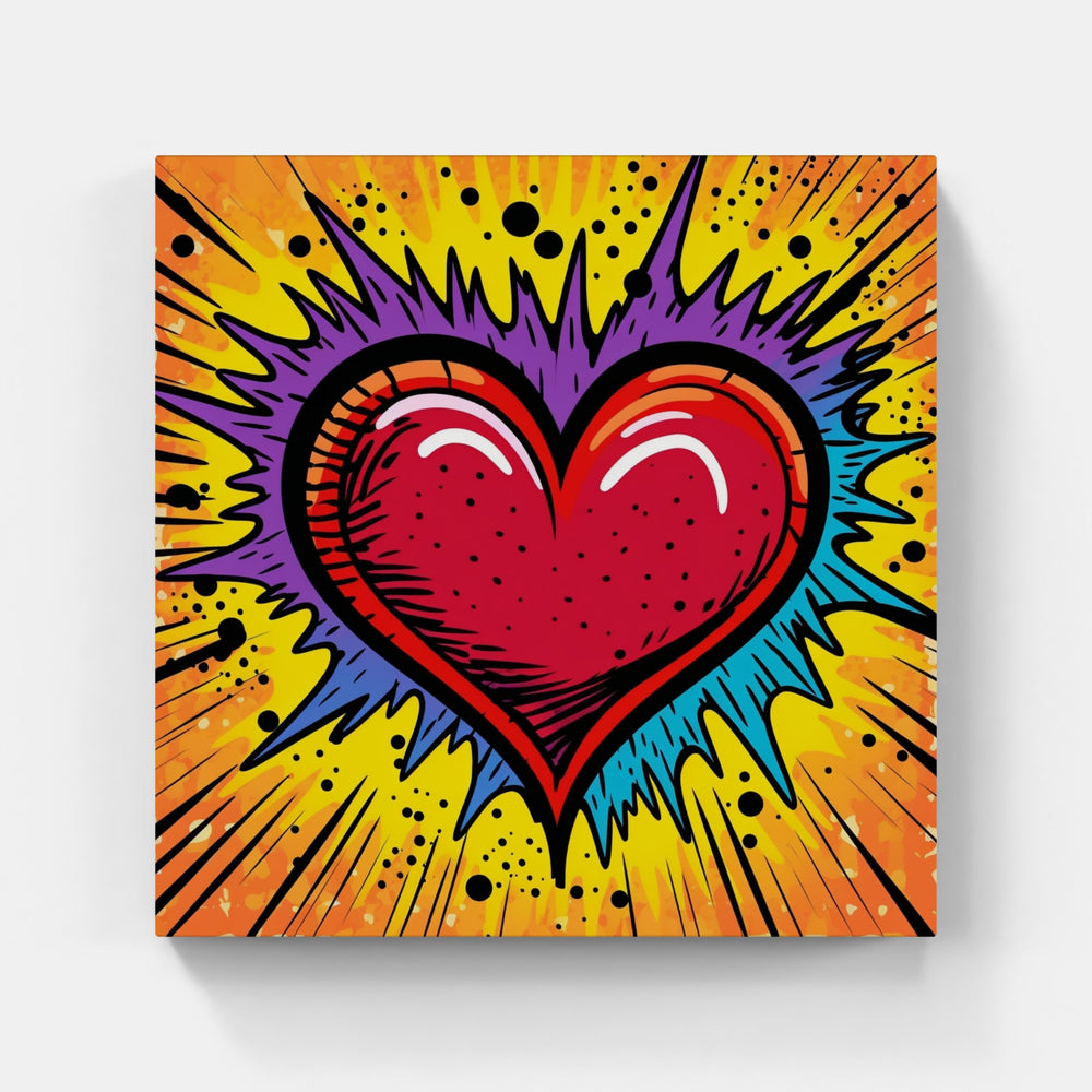 Eternal Heart Harmony-Canvas-artwall-Artwall