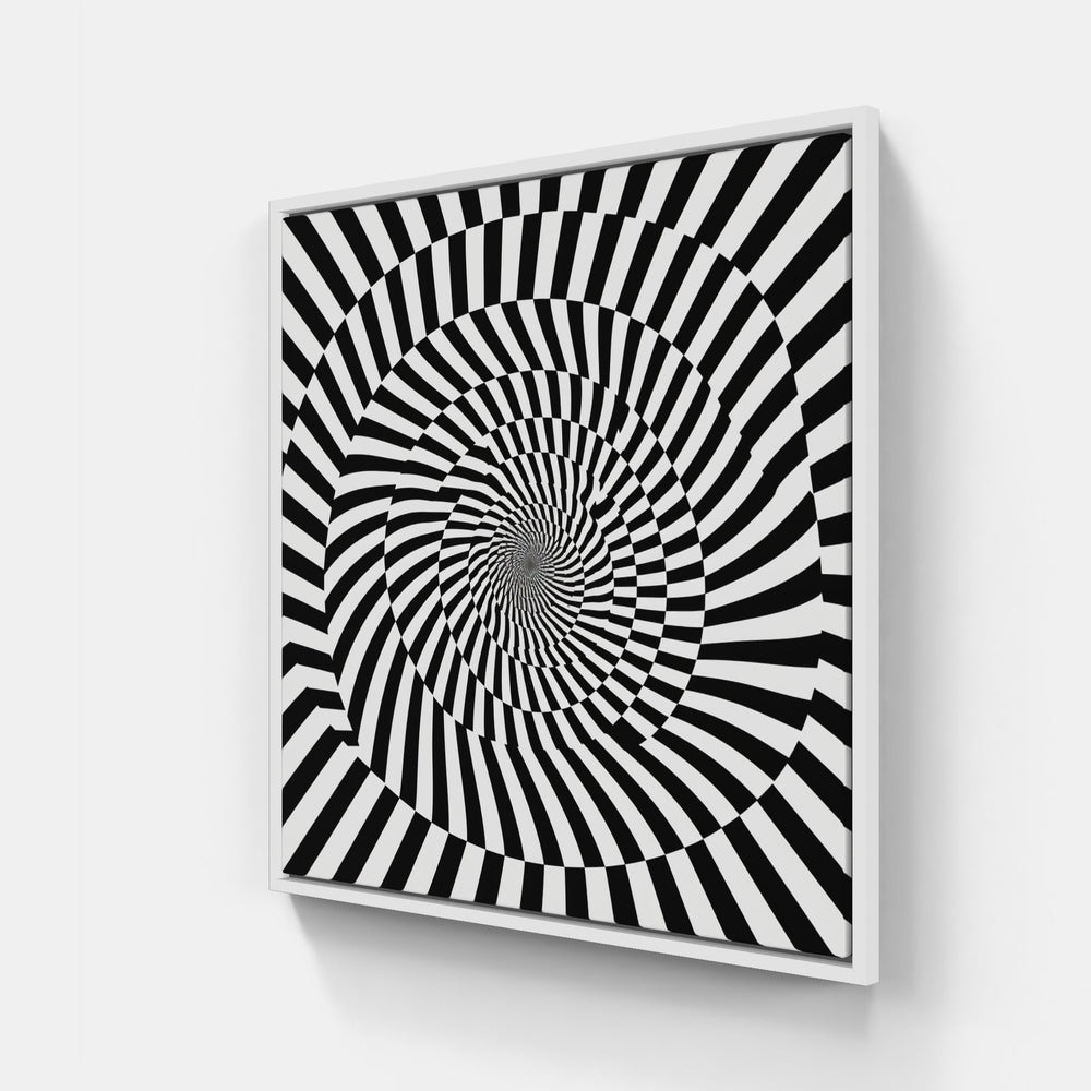 Visions of Optical Magic-Canvas-artwall-20x20 cm-White-Artwall