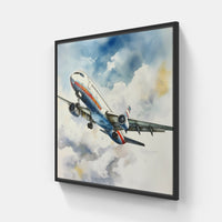Airborne Express-Canvas-artwall-20x20 cm-Unframe-Artwall