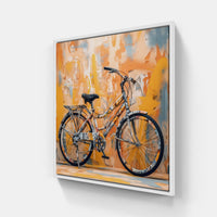 Two-Wheel Expressions-Canvas-artwall-20x20 cm-White-Artwall