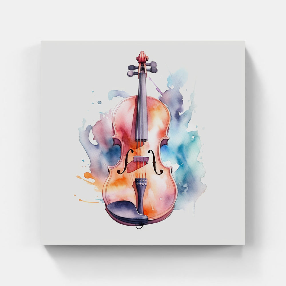Melodic Violin Harmony-Canvas-artwall-Artwall
