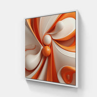 Vibrant Mesh-Canvas-artwall-20x20 cm-White-Artwall