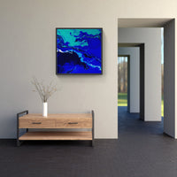 Blue in time-Canvas-artwall-Artwall